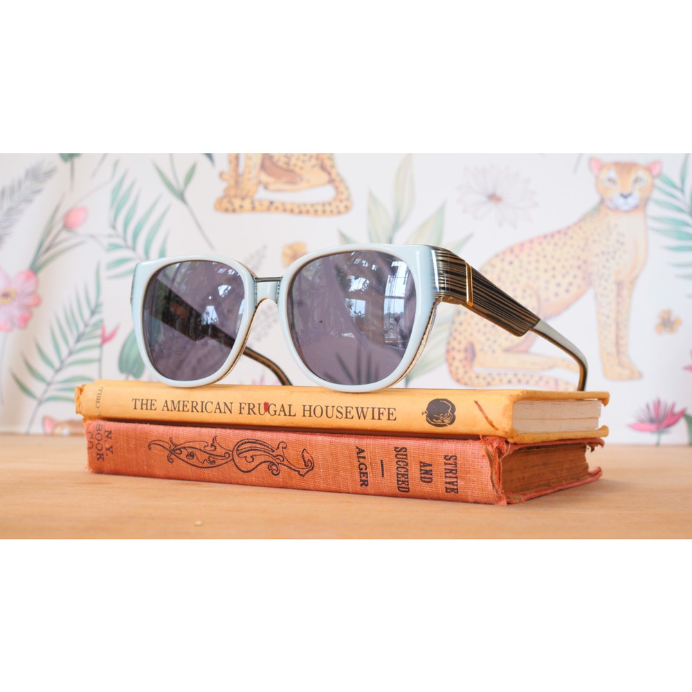 Vintage 1980s Safilo Sunglasses Sparkles Retro Festival Summer